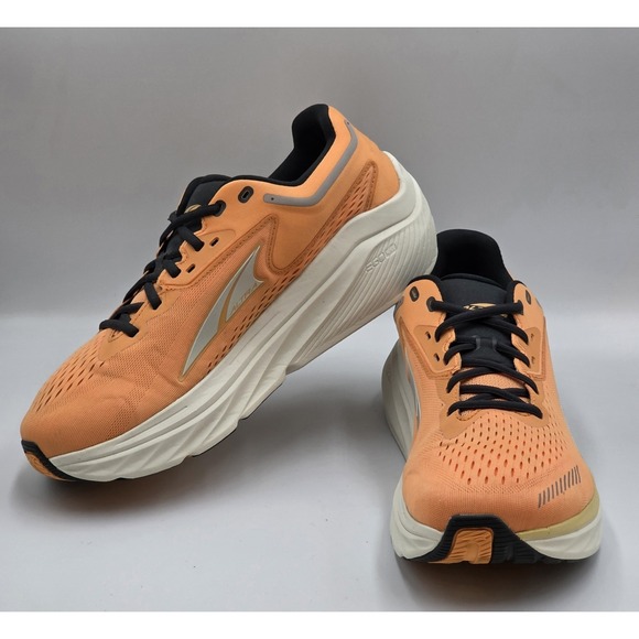 Altra Men\'s 10.5 Via Orange Lace Up Low Top Running Shoes Sneakers ALOA82BW013